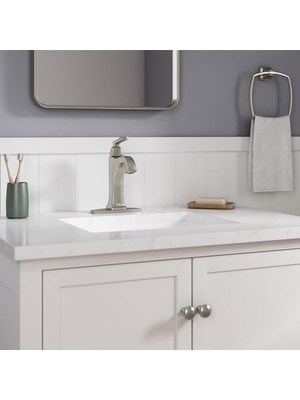 Standard 7426101.002, Belmeade Tek Kolu Banyo Bataryası, Krom