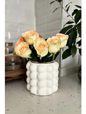 Şık Baloncuklu Vazo ile Dekorasyonunuza Zarif Dokunuş