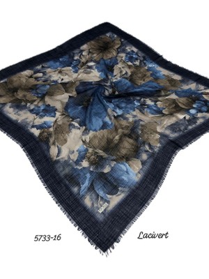 Ejona Flamlı Pamuk Eşarp