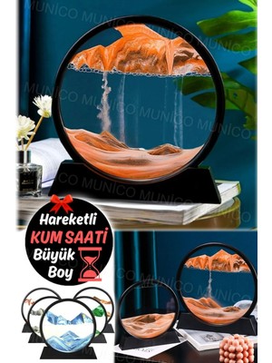 Feyza Design Renkli Hareketli Kum Sanatı ile Doğal Manzara ve Yaratıcı Dekorasyon