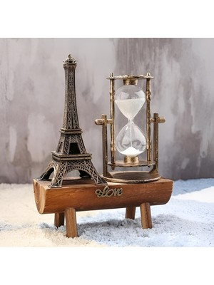 Feyza Design Şık ve Zarif Dekoratif Kum Saati, Ev ve Ofis Için Şıklık