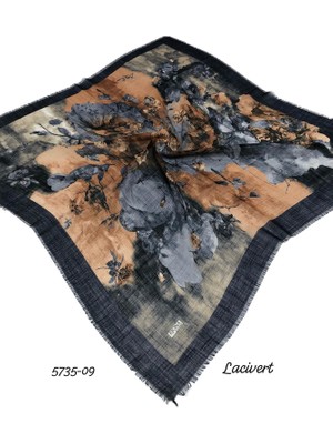 Ejona Flamlı Pamuk Eşarp