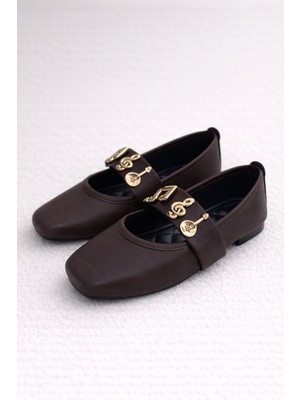 ModaFrato MELODY Kemerli Babet Günlük Kadın Ayakkabı Mary Jane Ev Babeti