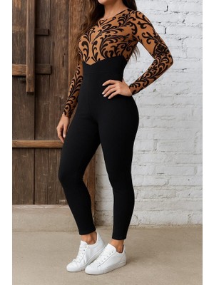 End Black Store Kadın Siyah Krep Kumaş Pantolon