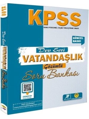 Colezium Tasarı Yayınları Kpss Vatandaşlık Dev Seri Soru Bankası
