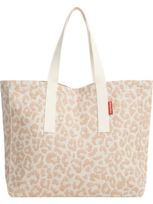 Baghashtag Soft Leopar Baskılı Bez Çanta