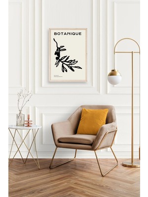 Soi Home Yaprak Ahşap Çerçeveli Tablo