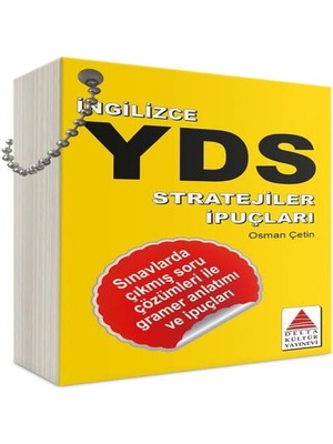 Colezium Delta Kültür Ingilizce Yds Stratejiler Ipuçları