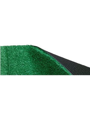 ÜN.K Çim Halı 2 x 5,50 Metre Kalınlık 11 mm Dış ve Iç Mekan Uyumlu Dekoratif Yapay Suni Yeşil Çim Halı