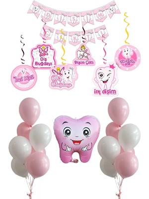 Patladı Gitti Pembe Diş Buğdayı; Ilk Dişim Parti Seti