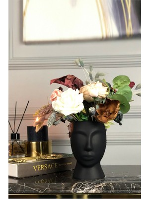 El Yapımı Seramik Serisi, Şık ve Modern Dekoratif Vazo