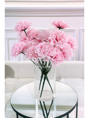 7 Dallı Eko Kasımpatı Pembe Demet, Doğal ve Şık Dekorasyon Için