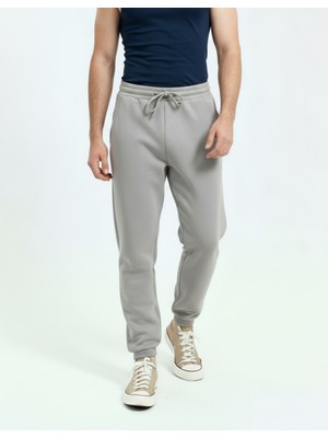 Taş Erkek 3 Iplik Erkek Eşofman Altı Paça Lastikli Yumuşak Pamuklu