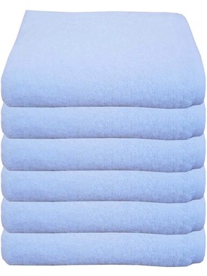 Mira Home 6 Lı Otel Havlusu 100 Pamuklu Beyaz El Havlusu 50X90 cm