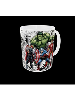 Home Uçan Kupa Avengers Temalı Marvel Süper Kahramanlar Tasarım Kupa