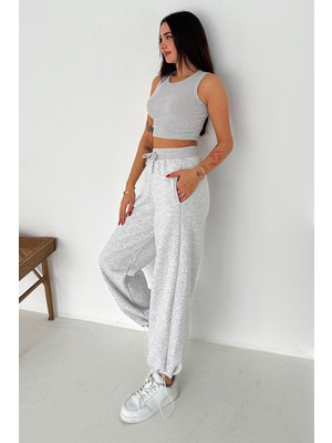 Noa Noa Kadın Bağcıklı Paça Detaylı Eşofman Altı – Lounge Motion