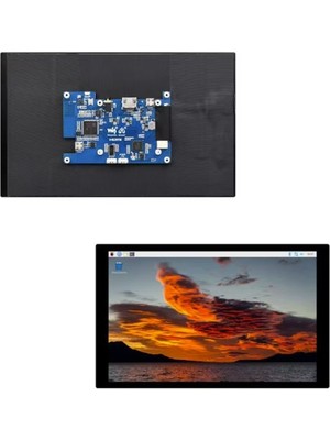 Gümrük Bey Kapasitif Dokunmatik IPS HDMI Ekran – Raspberry Pi Uyumlu, 1280×800, Sert Cam Panel
