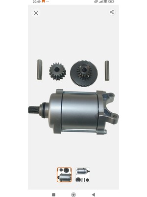 Topuz Motor Cg Marş Motoru Dinamo Marş Dişli Setitakım 200 cc