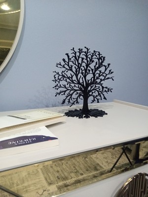 Feyza Design Sonbahar Temalı Dekoratif Ağaç, 23 Cm, Şık ve Doğal Görünüm