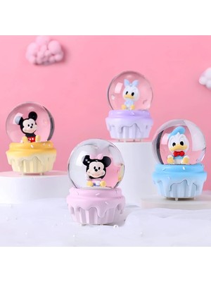 Epilons Mickey Mouse Işıklı Kar Küresi 9 cm ALK3112