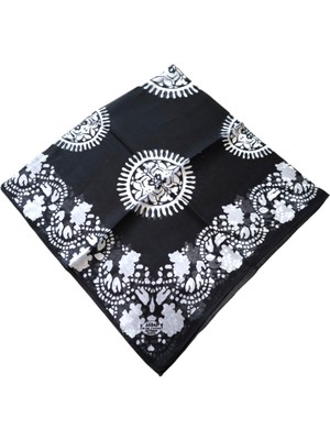 Akbal %100 Saf Pamuk İpek Yazma