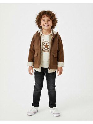 MİNİM Triko Garnili Ceketli Erkek Çocuk Dörtlü Takım - Bayramlık - Doğum Günü - Özel Gün - Kreş - Okul