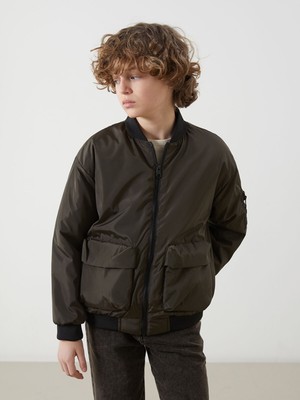 Lc Waikiki Yeni Sezon Kolej Yaka Erkek Çocuk Bomber Mont