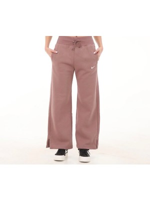  Nike W Nsw Phnx Flc Hr Pant Wıde Kadın Eşofman Altı  DQ5615-208