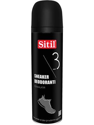 Sitil Sneaker Deodartlı 150 ml Ferahlatıcı Ayakkabı Deodorantı Anti-Bakteriyel Özellikli