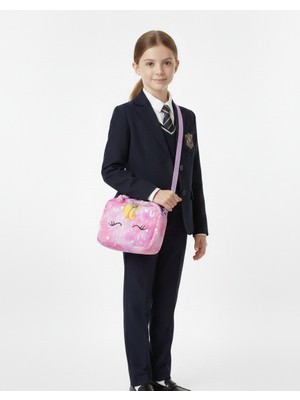 Reflect Your Style Kız Çocuk Unicorn Pofidik Yumuşak Omuz ve El Çantası 20X15X4 cm