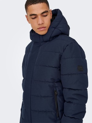 Only & Sons Onscayson Puffa Otw Noos Erkek Mavi Mont - 22019598