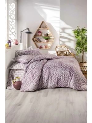 Mira Home Çift Kişilik Ranforce Nevresim Takımı %100 Pamuklu Zarafet