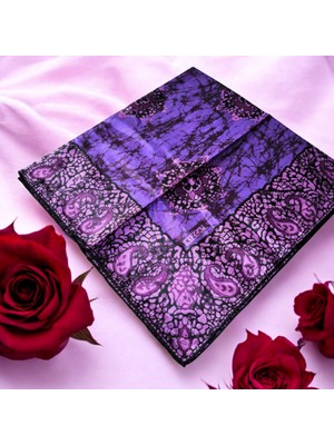 Kızca Vual İpek Eşarp Efsane Desen