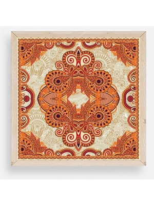 Soi Home Motif Ahşap Çerçeveli Tablo