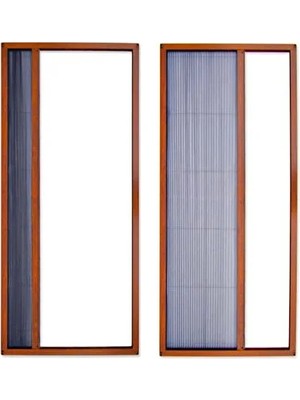 Usta Yapı Home Plise Sineklik Sürgülü Kapı Sinekliği Akordiyon Sineklik | 0-110 X 0-220 Cm Aralığı Ölçüye Özel Üretim |