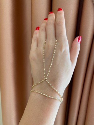 Nunu Takı Altın Renk Dorika Toplu Şahmeran