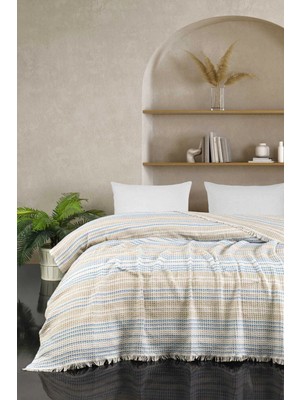 Mira Home Çift Kişilik Yatak Pikesi Güneş Bej 200 x 230 cm