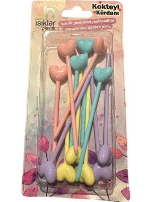 Kalp Kokteyl Kürdanı