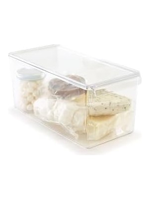 M-E73-20-16 Kapaklı Küp Düzenleyici Şeffaf