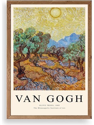 Soi Home Van Gogh Ahşap Çerçeveli Tablo