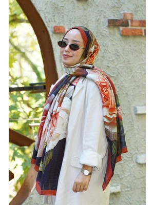 Kiremit Loryan Scarf Diamond Dina Şal