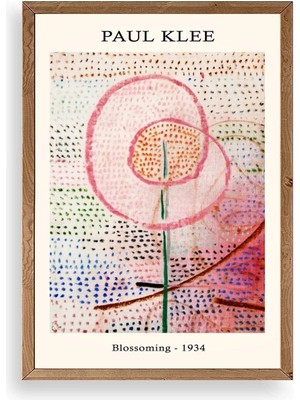Soi Home Paul Klee Ahşap Çerçeveli Tablo