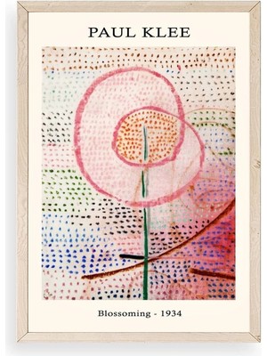 Soi Home Paul Klee Ahşap Çerçeveli Tablo