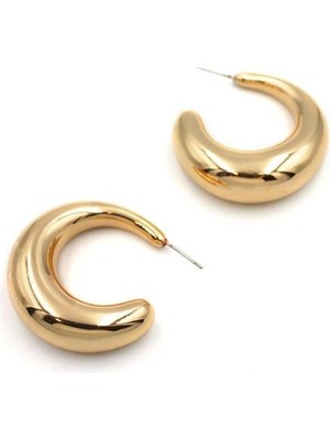 Royaleks Halka Küpe - Altın