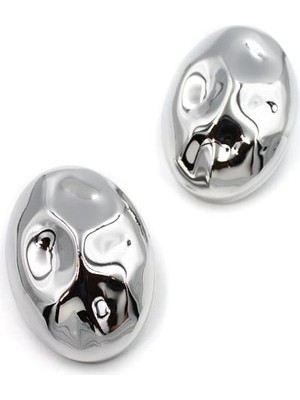 Royaleks Plaka Küpe - Gümüş