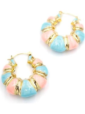 Royaleks Mneli Küpe - Çok Renkli