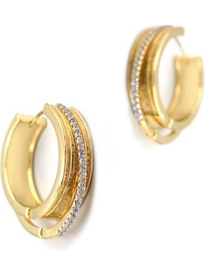 Royaleks Halka Küpe - Altın