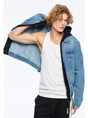 Lc Waikiki Yeni Sezon Standart Kalıp Erkek Jean Ceket