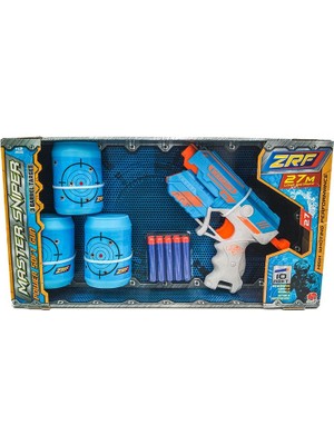 Mavi Su Dünyası Hedefli Nerf Oyuncak Silah Seti
