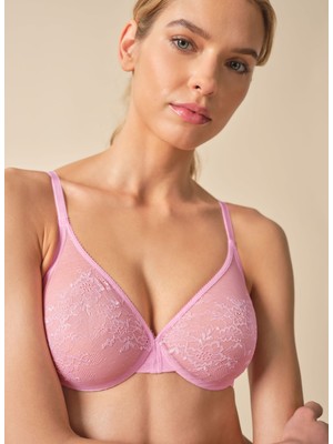 Gossard Toz Pembe Küçültücü Sütyen 13001 Goss